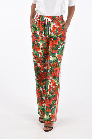 Floral Side Logoed Band Joggers