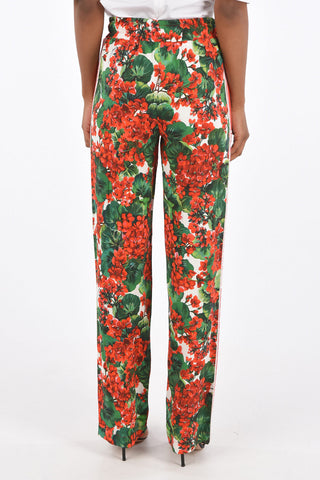 Floral Side Logoed Band Joggers