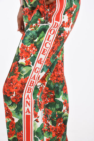Floral Side Logoed Band Joggers