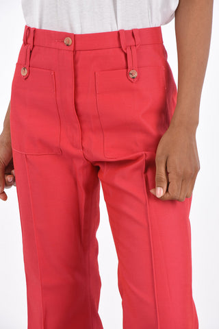 Single Pleat SELENE Flare Pants
