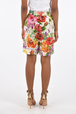 Jams Shorts in Seta Floreale 