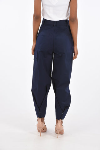 WHITE LABEL Pantaloni Cargo con Cintura