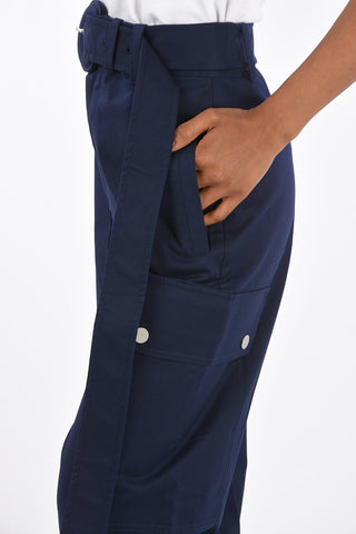 WHITE LABEL Pantaloni Cargo con Cintura