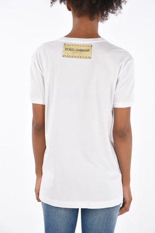Jewel Logo Crew-Neck T-Shirt