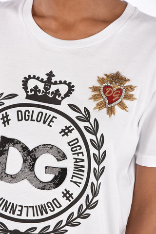 Jewel Logo Crew-Neck T-Shirt