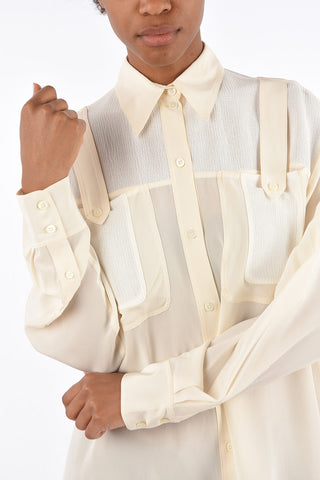 Silk Patch Pocket Shirt