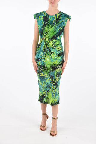 vestito attillato midi Drappeggiato