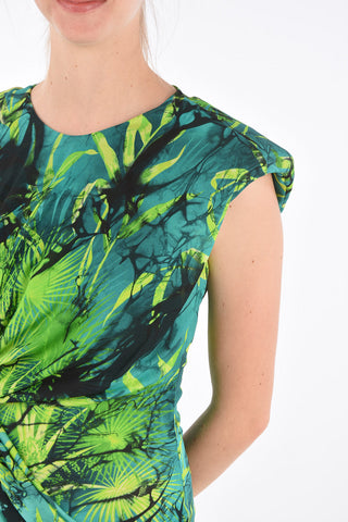 vestito attillato midi Drappeggiato