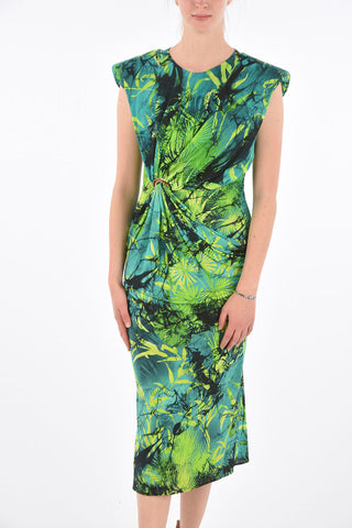 vestito attillato midi Drappeggiato