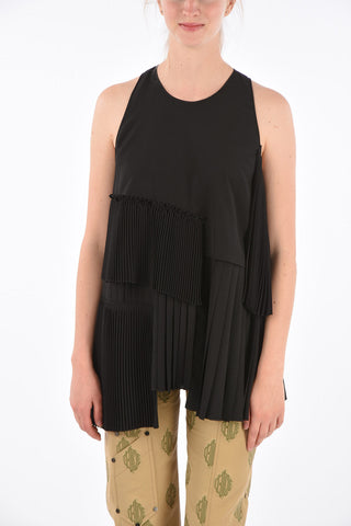 Asymmetrical Accordion Top