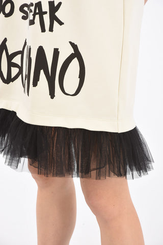 COUTURE! Sweat Tulle hem dress