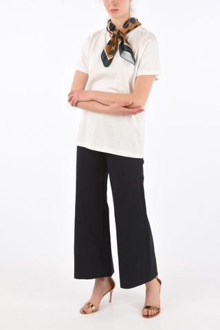 T-shirt tie neck