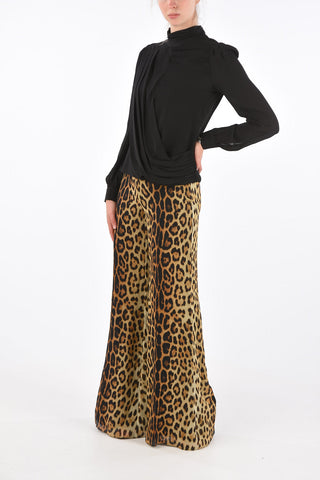 Silk Draped Blouse