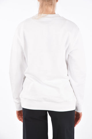 printed crew-neck sweatshirt