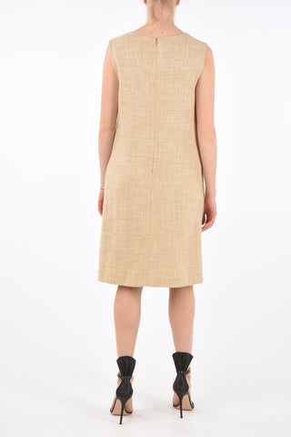 BOUTIQUE COUTURE! vestito shift con tasche laterali