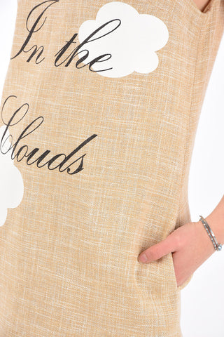 BOUTIQUE COUTURE! vestito shift con tasche laterali