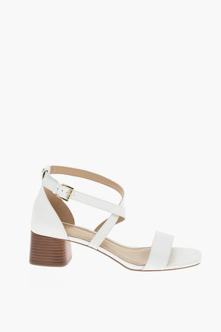5 cm leather Ankle-strap sandals