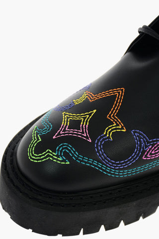 JESSIE WESTERN Anfibi RAINBOW in ecopelle