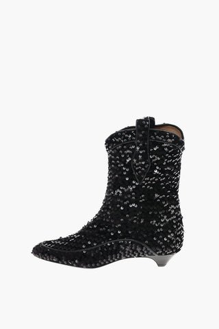 sequined VANESSA Ankle boots