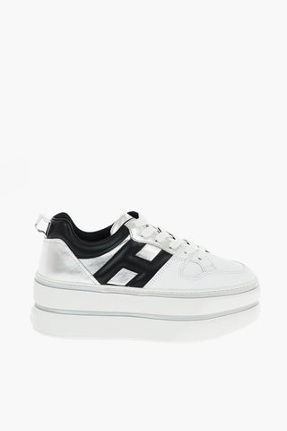 6 cm leather Platform sneakers