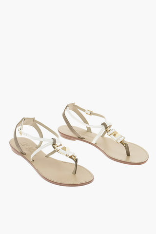 Leather LEA Sandals with jewels