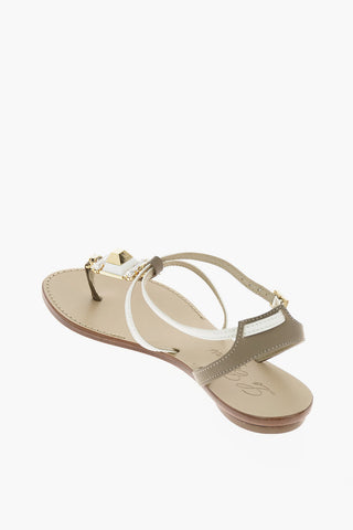 Leather LEA Sandals with jewels