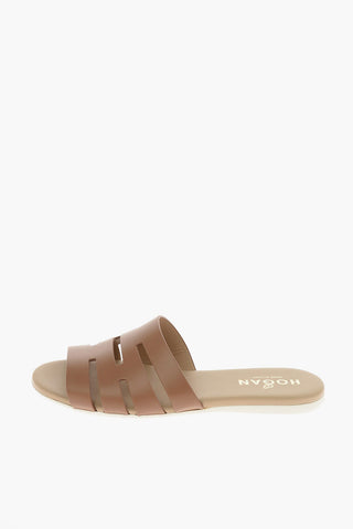 leather VALENCIA Slides