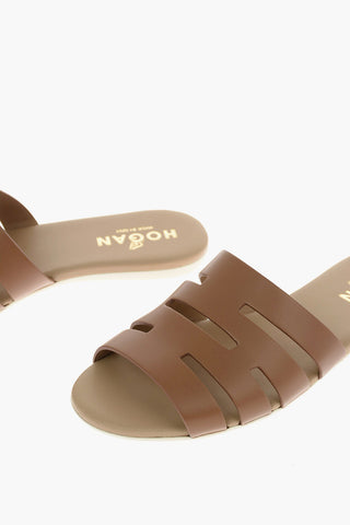 leather VALENCIA Slides