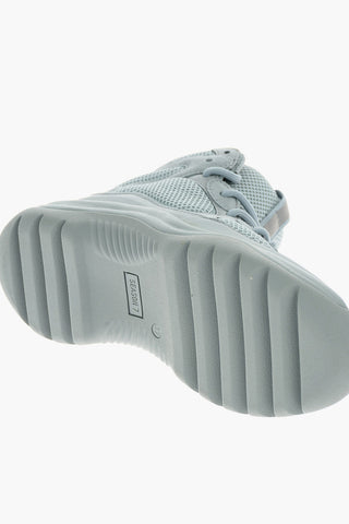 SEASON 7 Leather and fabric High-top Sneakers