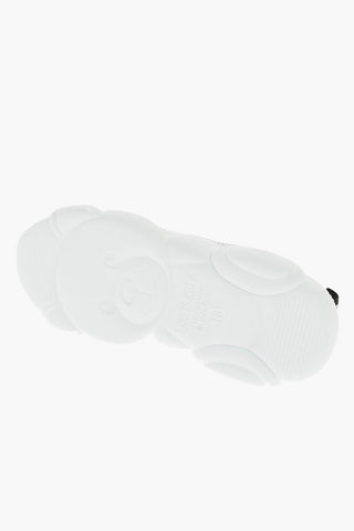 COUTURE! leather and fabric Teddy Sneakers
