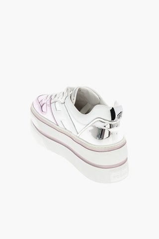 6,5cm Patent leather Platform sneakers