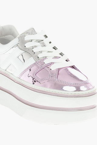 6,5cm Patent leather Platform sneakers