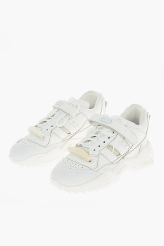 MM22 vintage effect leather High-top Sneakers