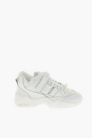 MM22 vintage effect leather High-top Sneakers