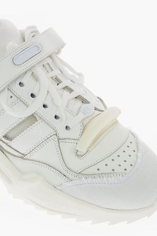 MM22 vintage effect leather High-top Sneakers
