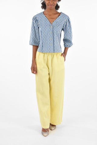 Elastic Waist Band Palazzo Pants