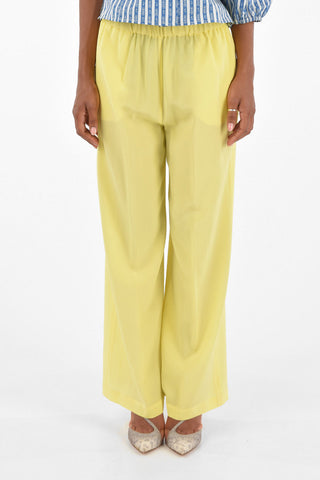 Silk Jetted Pocket Pants