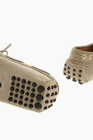 suede leather boat deck shoes