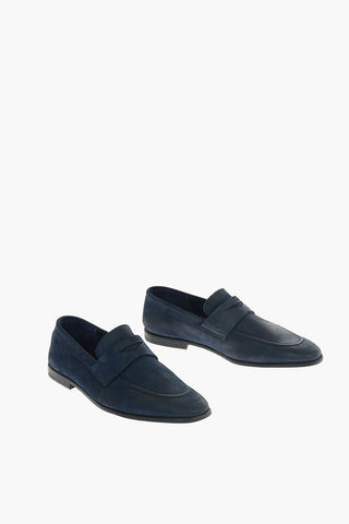 leather loafers