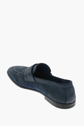 leather loafers