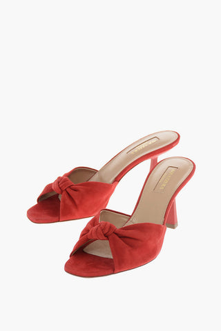 Mules in pelle scamosciata 7,5cm
