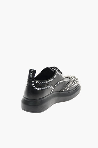 studded leather Oxford brogues