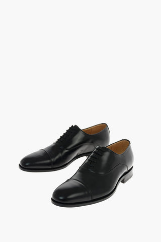 leather Oxford shoes
