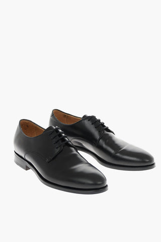 leather Derby shoes