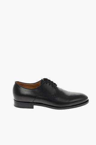 leather Derby shoes