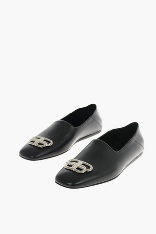 leather Bit loafers