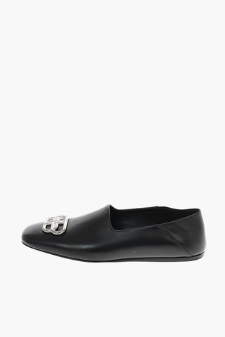 leather Bit loafers