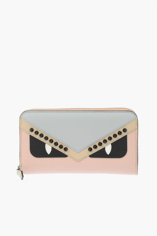 Leather Studded Wallet