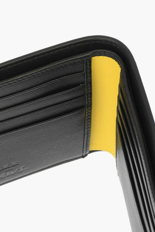 Bee Printed Leather Wallet
