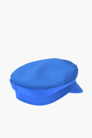 Satin Beret with Jewel Details